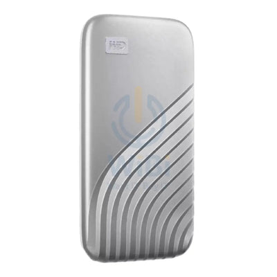 WD My Passport SSD - 2TB / Up to 1050MB/s / USB-C / Silver / External SSD (Solid State Drive) Storage > USB Solid State