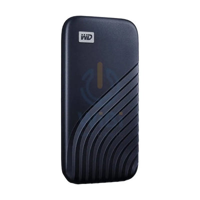 WD My Passport SSD - 2TB / USB 3.2 Gen 2 Type-C / Midnight Blue / External SSD (Solid State Drive)