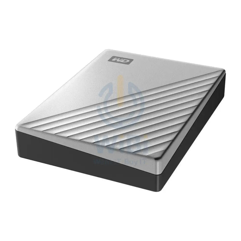 WD My Passport Ultra - 4TB / USB 3.0 Type-C / Silver / External Hard Drive