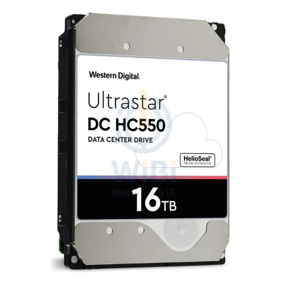 WD Ultrastar DC HC550 Hard Drive - 16TB / 3.5-inch / SATA-III / 7200 RPM / 512MB Storage > Desktop Hard Drives