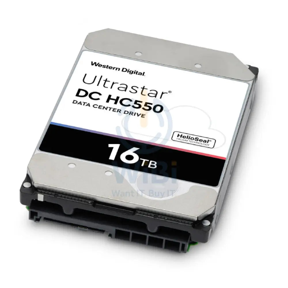 WD Ultrastar DC HC550 Hard Drive - 16TB / 3.5-inch / SATA-III / 7200 RPM / 512MB Storage > Desktop Hard Drives
