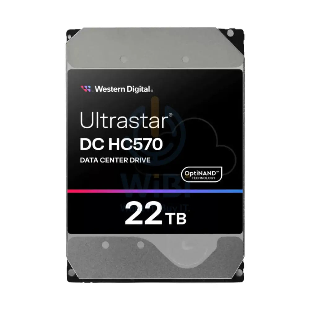 WD Ultrastar DC HC570 Hard Drive - 22TB / 3.5-inch / SATA-III / 7200 RPM / 512MB Storage > Desktop Hard Drives