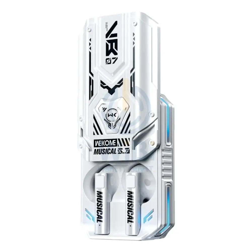 WEKOME VB07 Mecha Series Blade Wireless Bluetooth Earphone - White Accessories > Audio > Headphones
