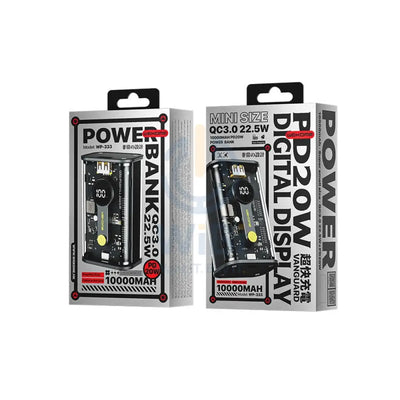 Wekome WP-333 10000mAh 22.5W Super Fast Charge Power Bank Accessories > Power Adapters