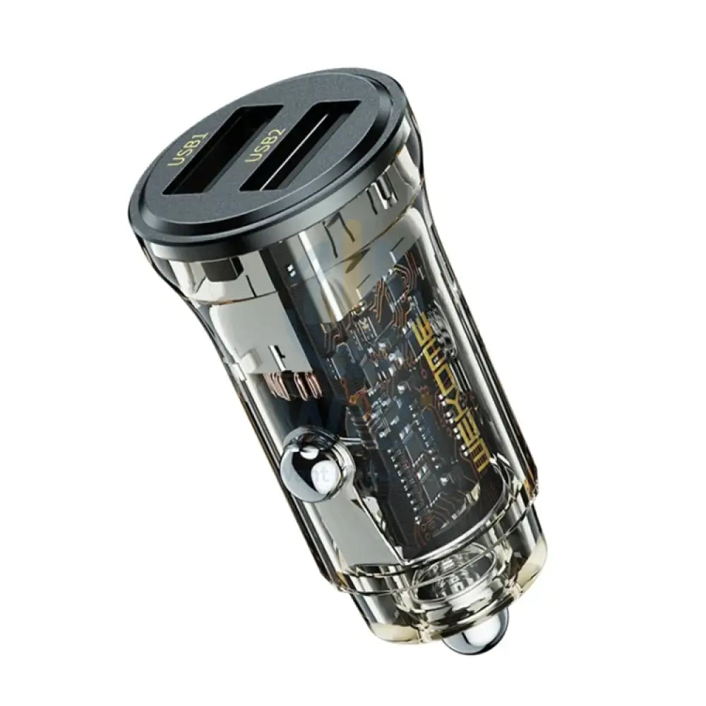 Wekome WP-C40 Vanguard Series 15W Daul USB Car Charger - Black Accessories > Power Adapters