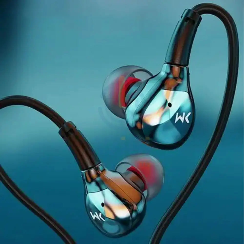 WEKOME YC06 Blackin Series - HiFi Wired Headphones Jack 3.5mm - Black Accessories > Audio > Headphones