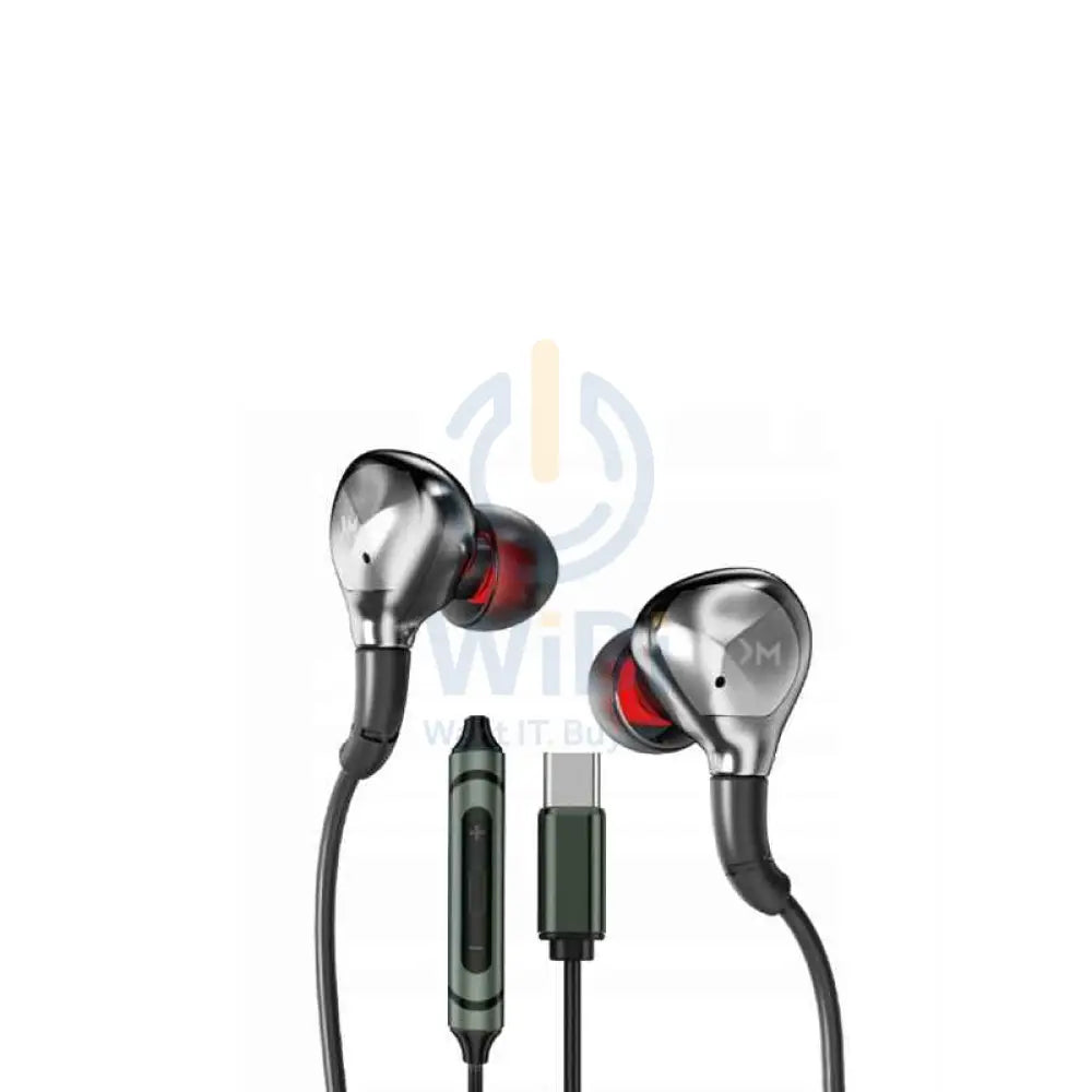 WEKOME YC06 Blackin Series - USB-C HiFi Headphone with Cable - Black Accessories > Audio > Headphones