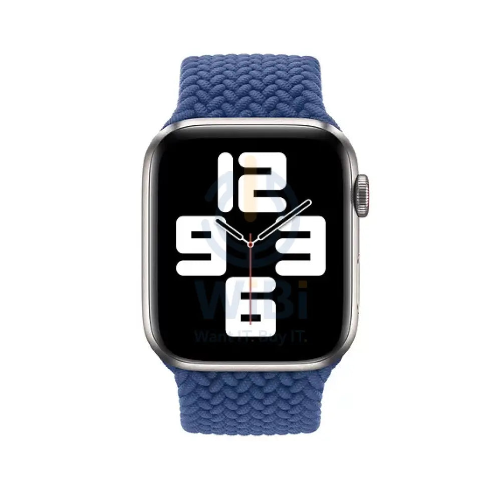 Wiwu Braided Watch Band - Apple Watch 42/44/45/49mm / Blue Accessories > Smart Watches > Straps > Offer Zone