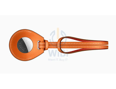 Wiwu Calfskin bag Charm Case - Apple Airtag / Orange Accessories > Mobiles & Tablets