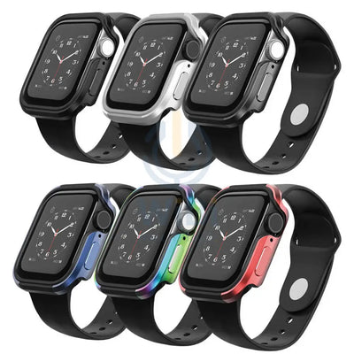 Wiwu Defense Armor Series Watch Case - Apple Watch 44mm/45mm / Red Accessories > Smart Watches > Cases & Screen