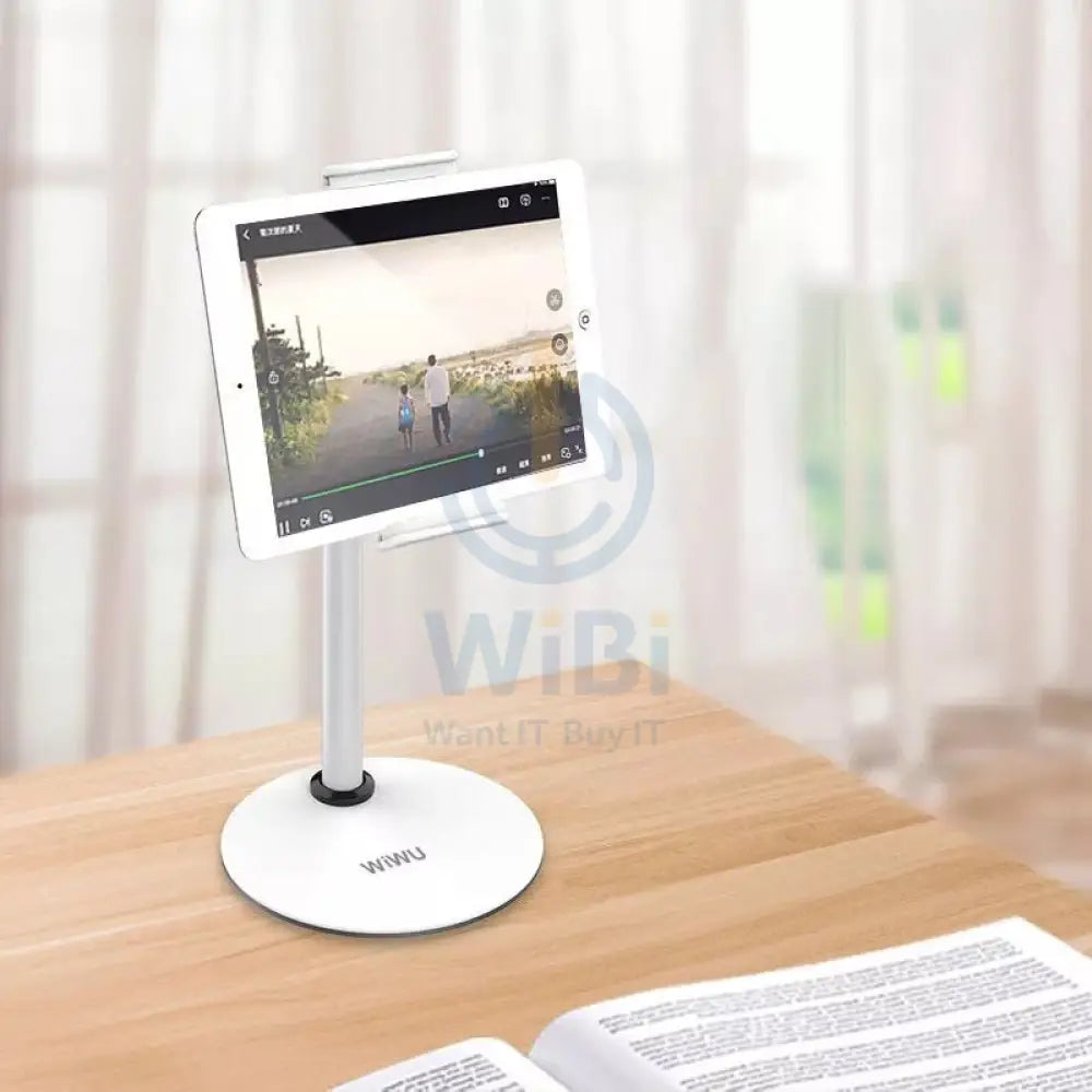 WIWU Flexible Adjustable Desk Stand - 4.7-12.9 inch / White