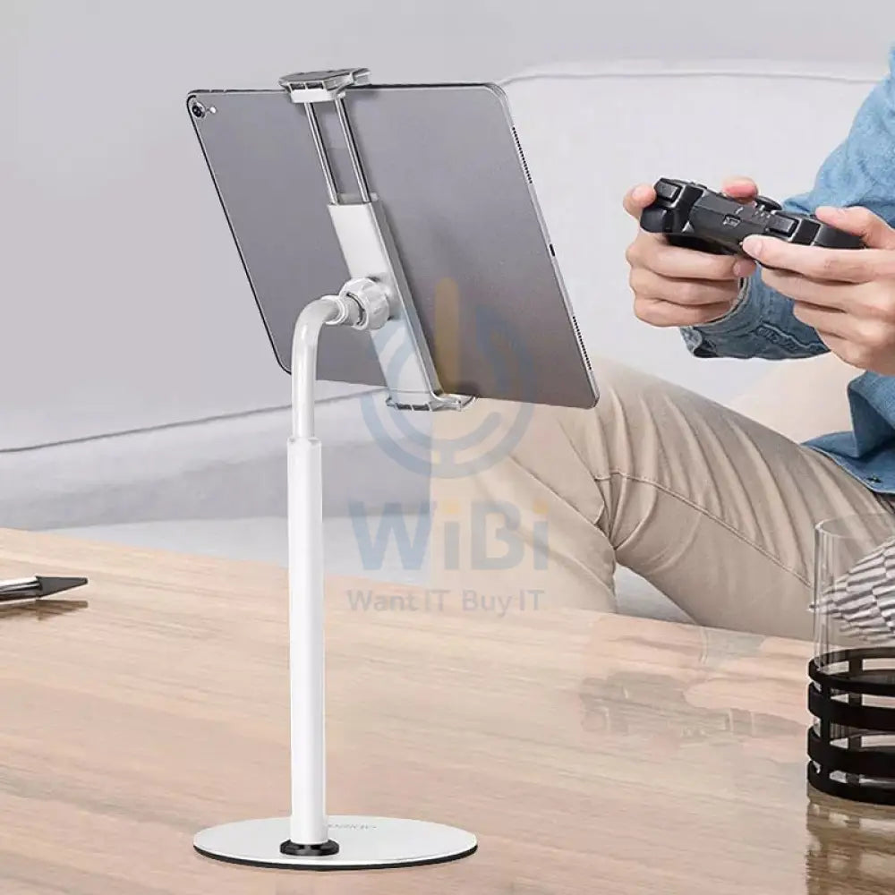 WIWU Flexible Adjustable Desk Stand - 4.7-12.9 inch / White
