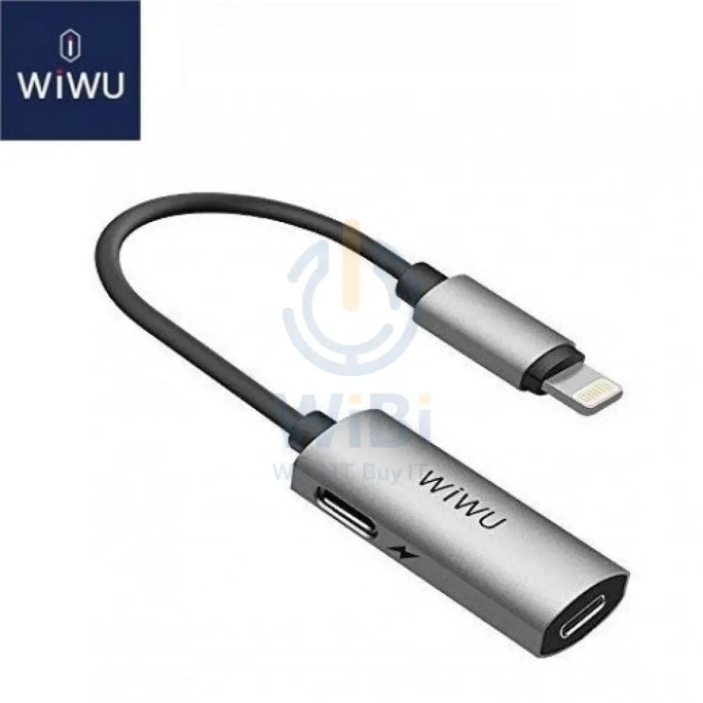 Wiwu LT02 Lightning Charging Adapter - Grey Accessories > Cables & Converters > Audio & Video Adapter