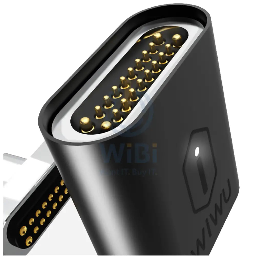 Wiwu Magsafe Type-C Magnetic Cable Connector - MacBook / Silver Accessories > Other Peripherals