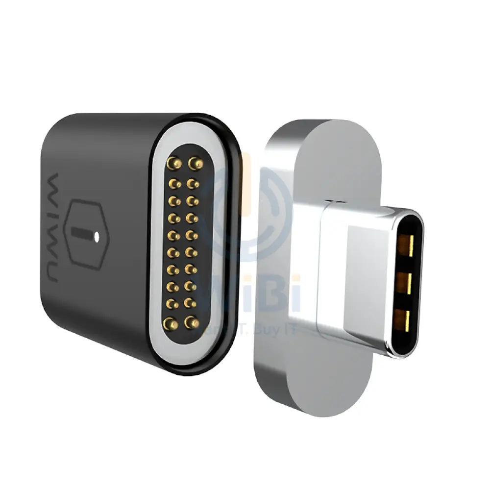 Wiwu Magsafe Type-C Magnetic Cable Connector - MacBook / Silver Accessories > Other Peripherals