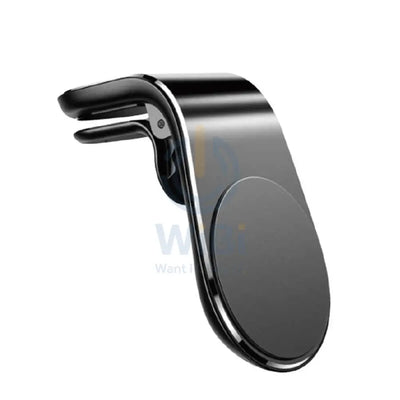 WiWU PL600 Magnetic Suction Mobile Phone Holder Bracket - 4.0"-6.0" / Black - Tablet & Smartphones