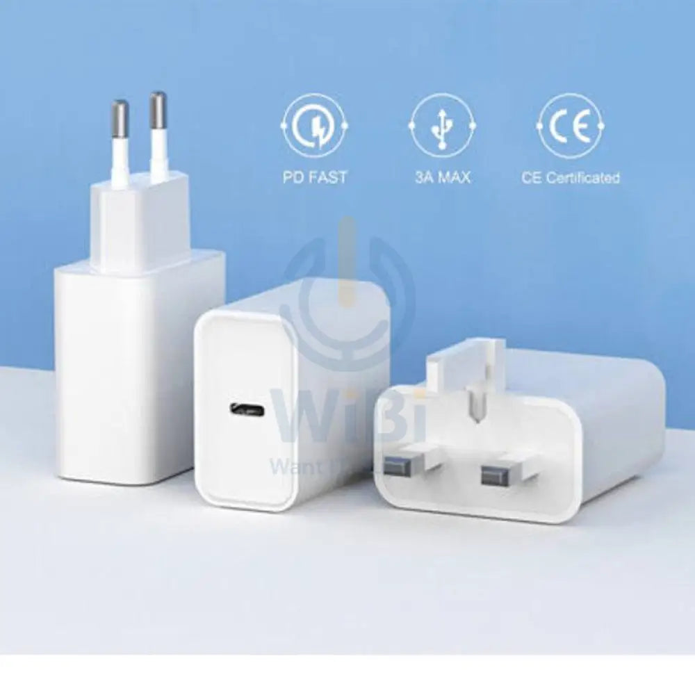 WiWU RY-U56 PD charger Fast Charger Adapter - USB-C / White