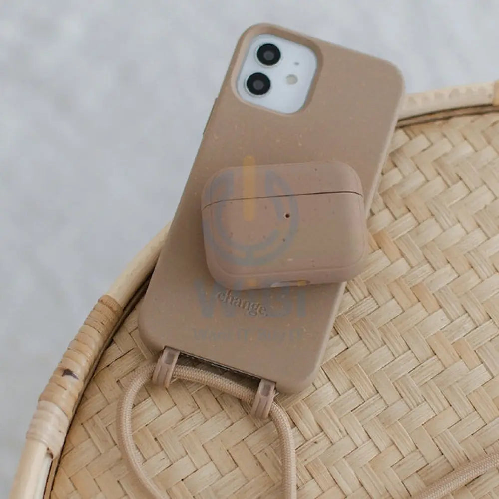 Woodcessories iPhone 14 Pro Change Case - Taupe Accessories > Mobiles & Tablets > Mobiles > Screen Protectors & Covers