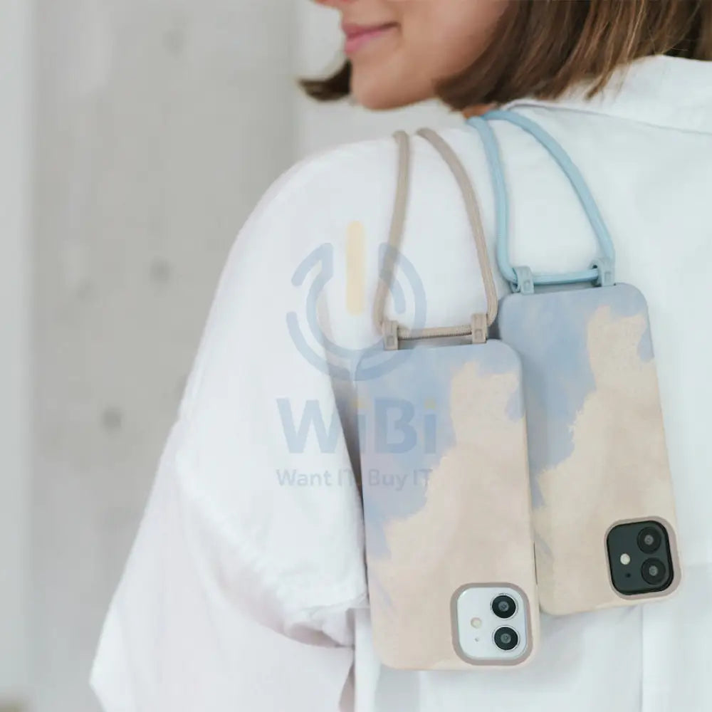 Woodcessories iPhone 14 Pro Max Change Case - Beige Blue Accessories > Mobiles & Tablets > Mobiles > Screen Protectors