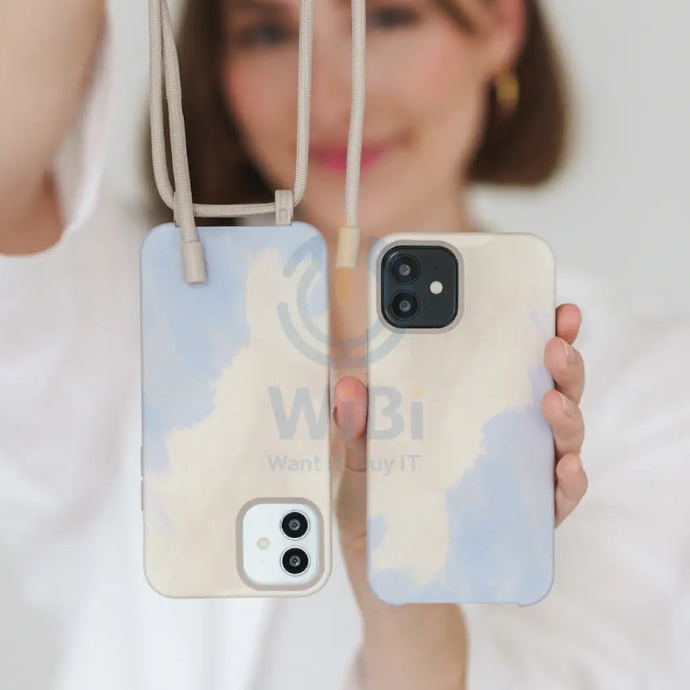 Woodcessories iPhone 14 Pro Max Change Case - Beige Blue Accessories > Mobiles & Tablets > Mobiles > Screen Protectors