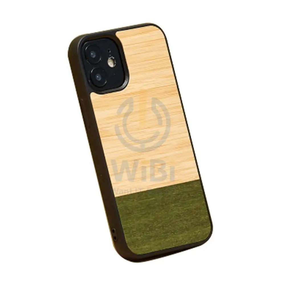 Wooden Case For iPhone 12 & 12 Pro - Bamboo Forest Accessories > Mobiles & Tablets > Offer Zone