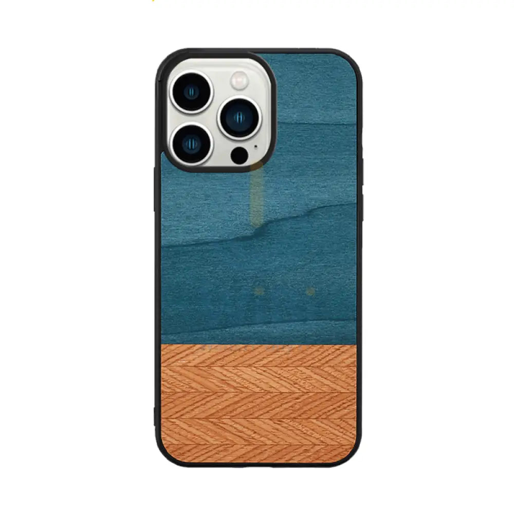 Wooden Case For iPhone 13 Pro - Denim Accessories > Mobiles & Tablets > Offer Zone