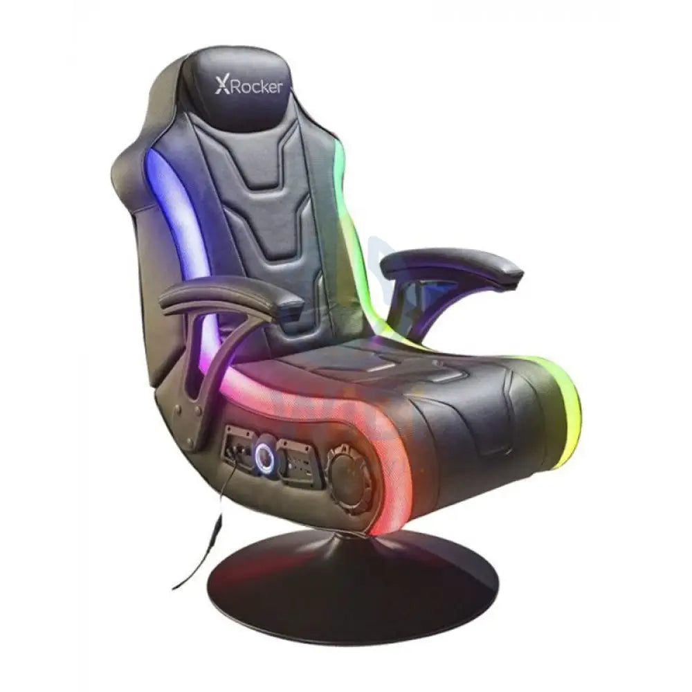 X-Rocker Monsoon RGB 4.1 Stereo Audio Gaming Chair with Vibrant LED Accessories > Chairs > Gaming Zone