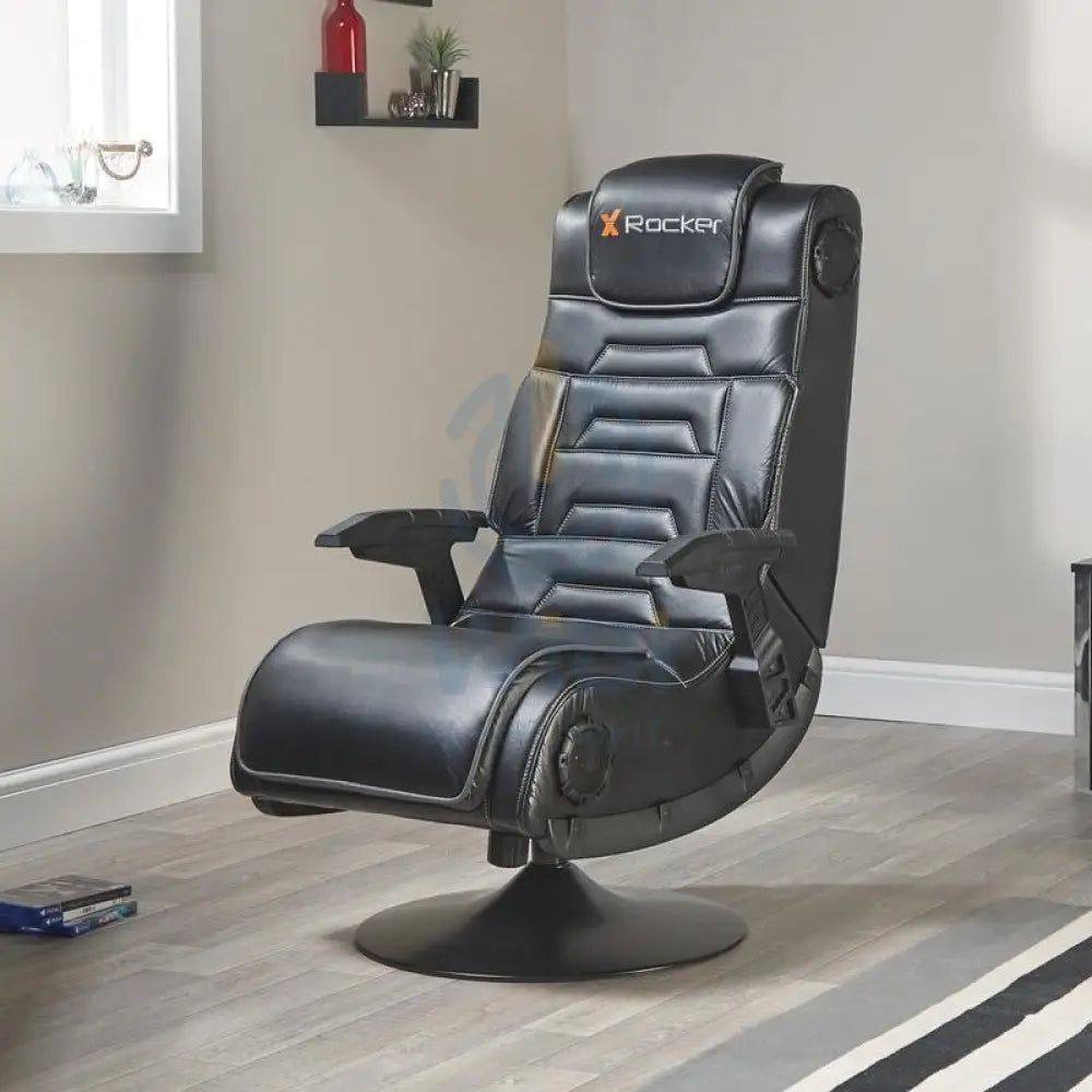 X-Rocker X-Pro 4.1 Pedestal Video Gaming Chair Comfy Folding Game Player Accessories > Chairs > Gaming Zone