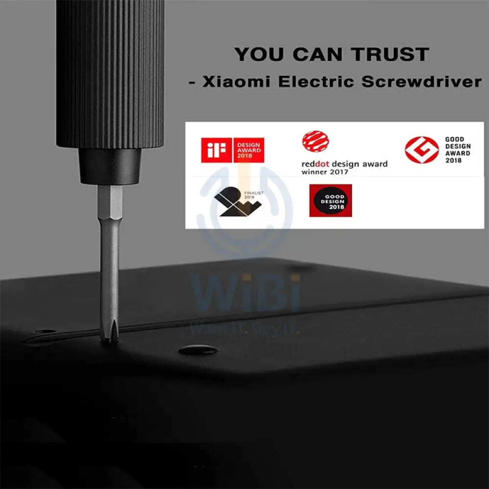 Xiaomi Electric Precision Screwdriver - Grey Accessories > Smart Devices > Air Compressor