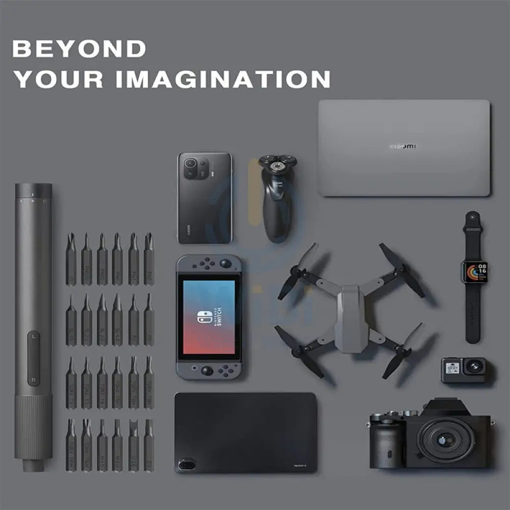 Xiaomi Electric Precision Screwdriver - Grey Accessories > Smart Devices > Air Compressor