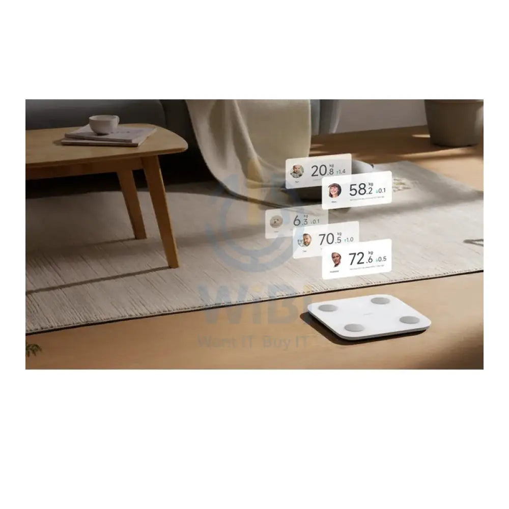 Xiaomi Mi Body Composition Scale S400 - 100g - 150kg / Bluetooth / White Accessories > Smart Devices > Smart Scale