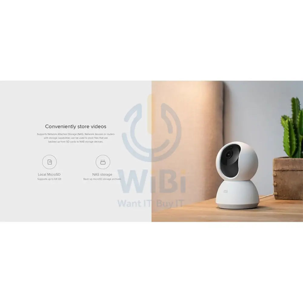 Xiaomi Mi Home Security Camera 360° - 1080p / 110° / White Cameras > Security Cameras > Offer Zone