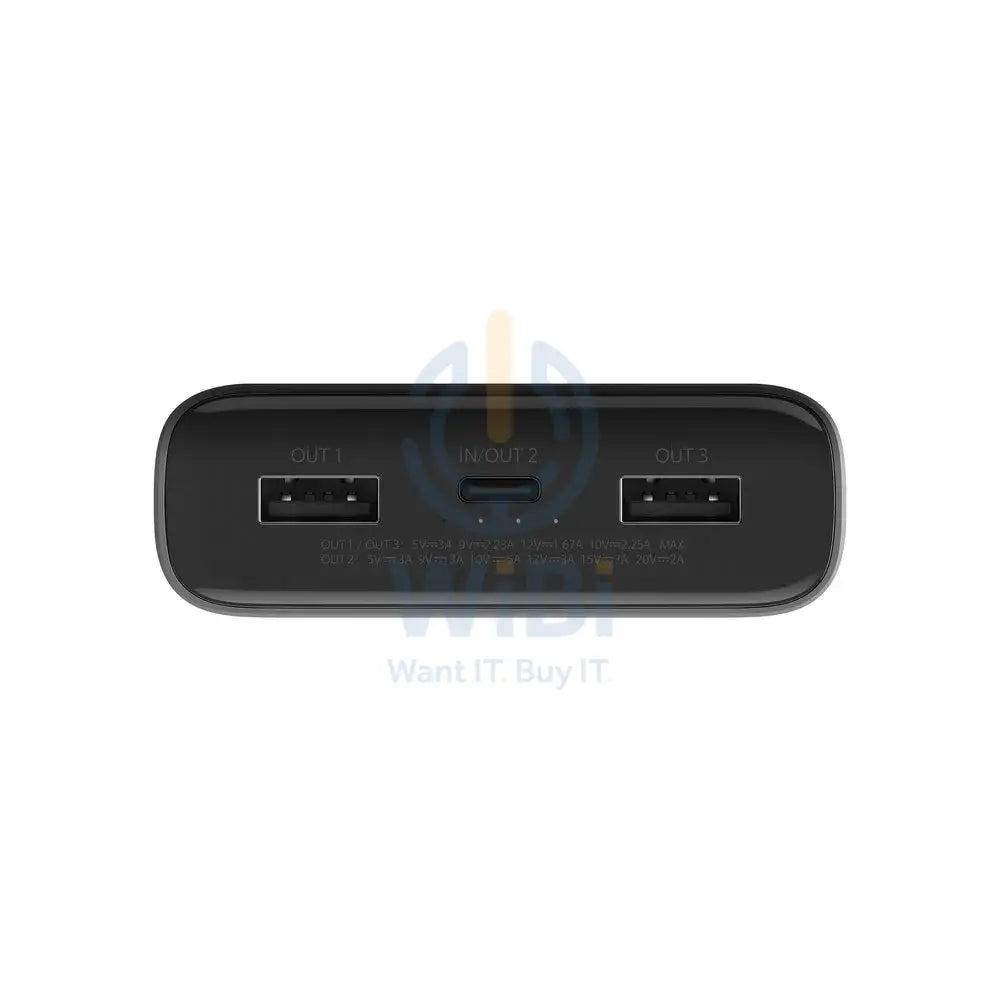 Xiaomi Mi Power Bank - 50W / 20000 mAh / USB-C / Black Accessories > Power Bank