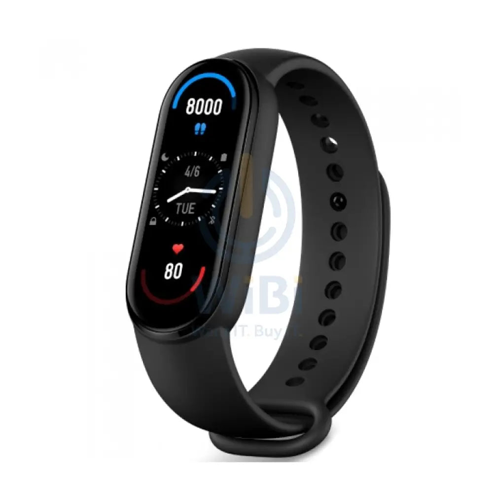 Xiaomi Mi Smart Band 6 Activity Tracker - 1.5-inch AMOLED / 125mAh / Bluetooth 5.0 / Black Smart Watches > Offer Zone