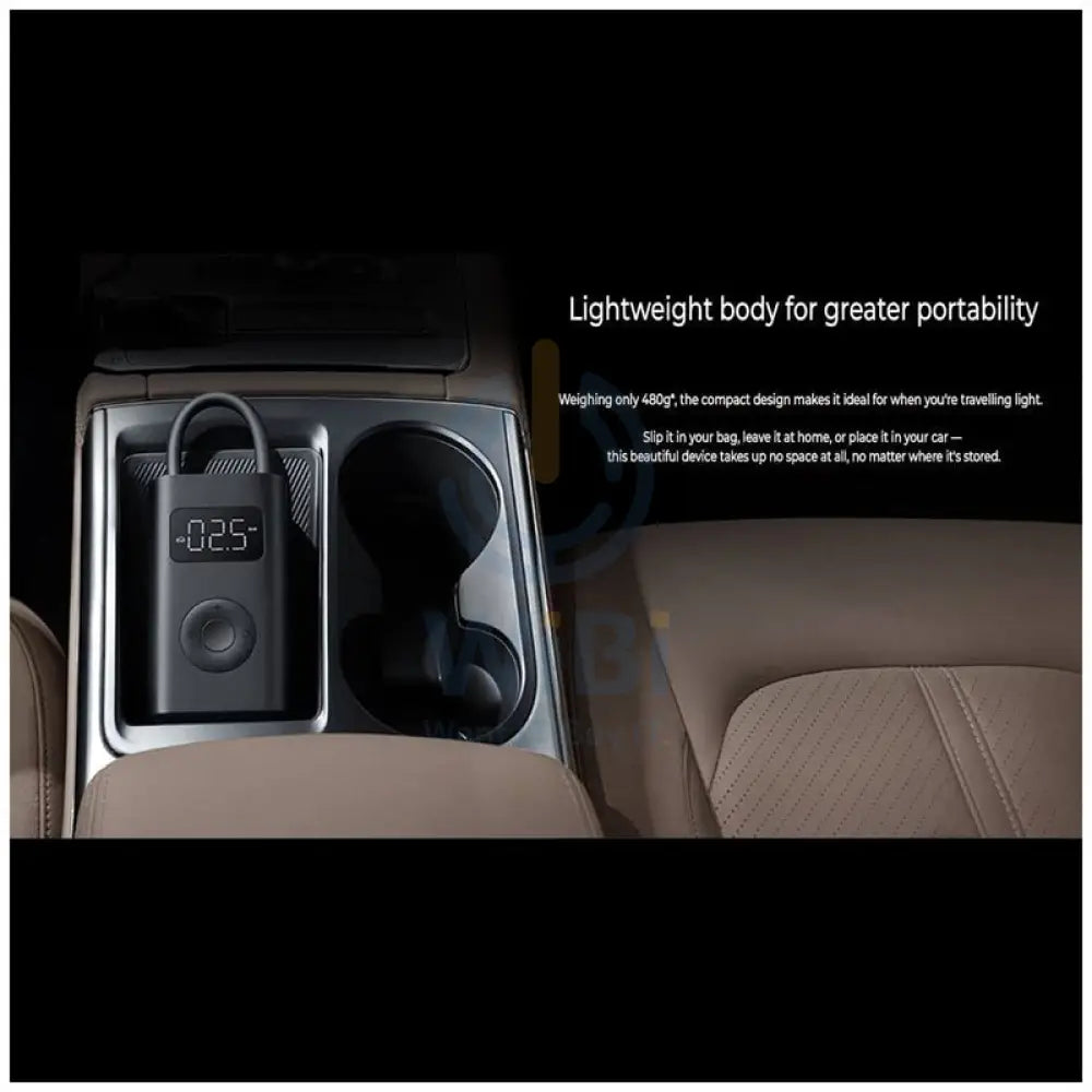 Xiaomi Portable Electric Air Compressor 1S - 3–150 psi / 14.8 Wh / USB-C / Black Accessories > Smart Devices > Air