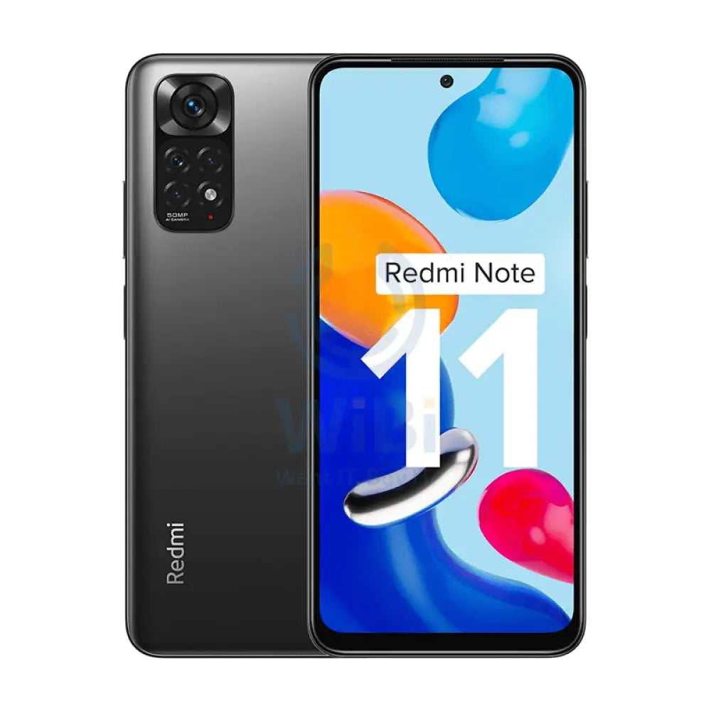 Xiaomi Redmi Note 11 - 128GB / 4GB / 6.43" IPS / 4G / Wi-Fi / Graphite - Mobile