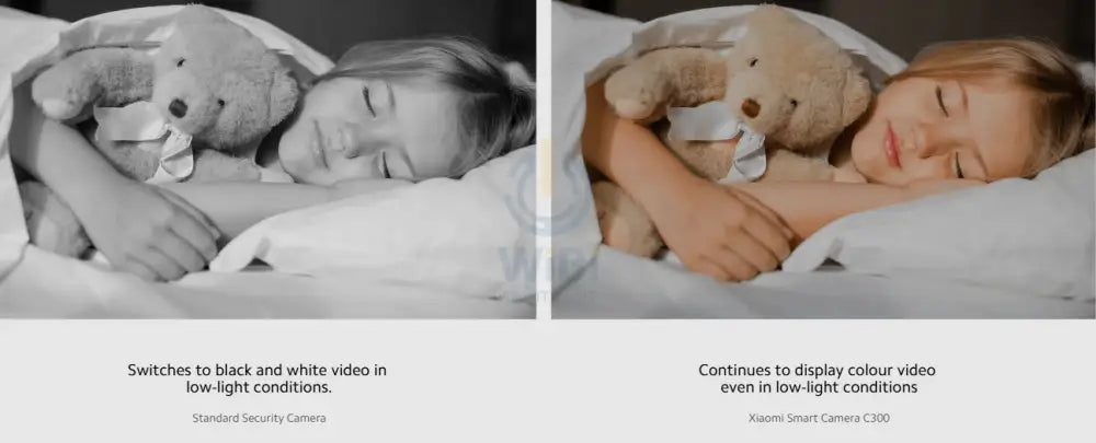 Xiaomi Smart Camera C300 - 3MP / F1.4 large aperture / Two-way Intercom / AI Human Detection / White Cameras > Security