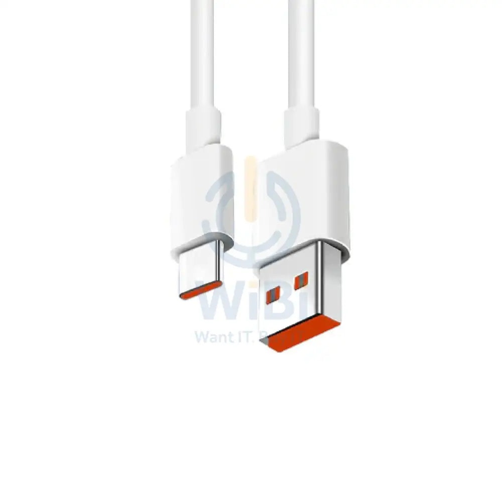 Xiaomi Type-A To Type-C Cable - 6A / 1Meter / White Accessories > Cables & Converters > Cables