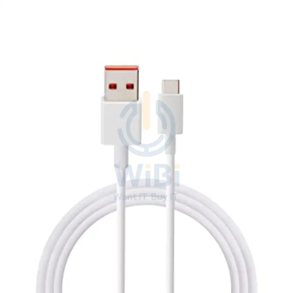 Xiaomi Type-A To Type-C Cable - 6A / 1Meter / White Accessories > Cables & Converters > Cables