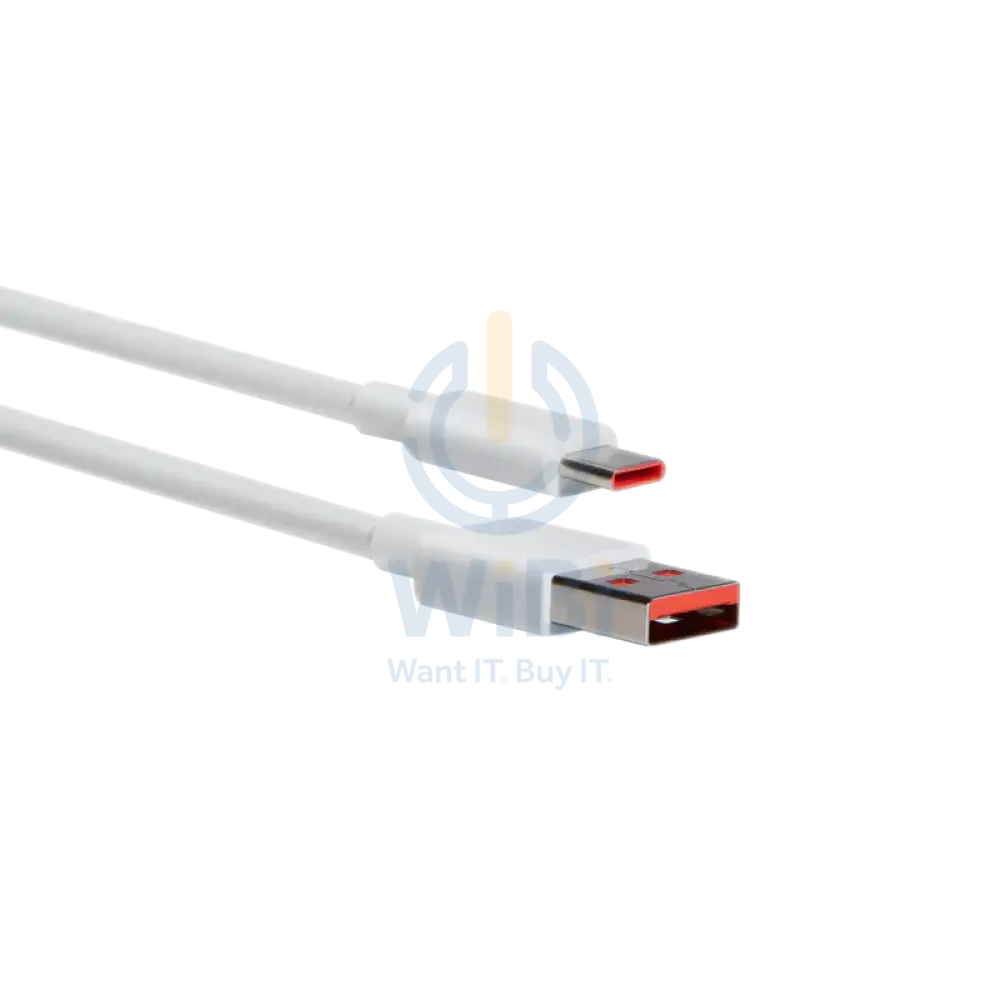 Xiaomi Type-A To Type-C Cable - 6A / 1Meter / White Accessories > Cables & Converters > Cables