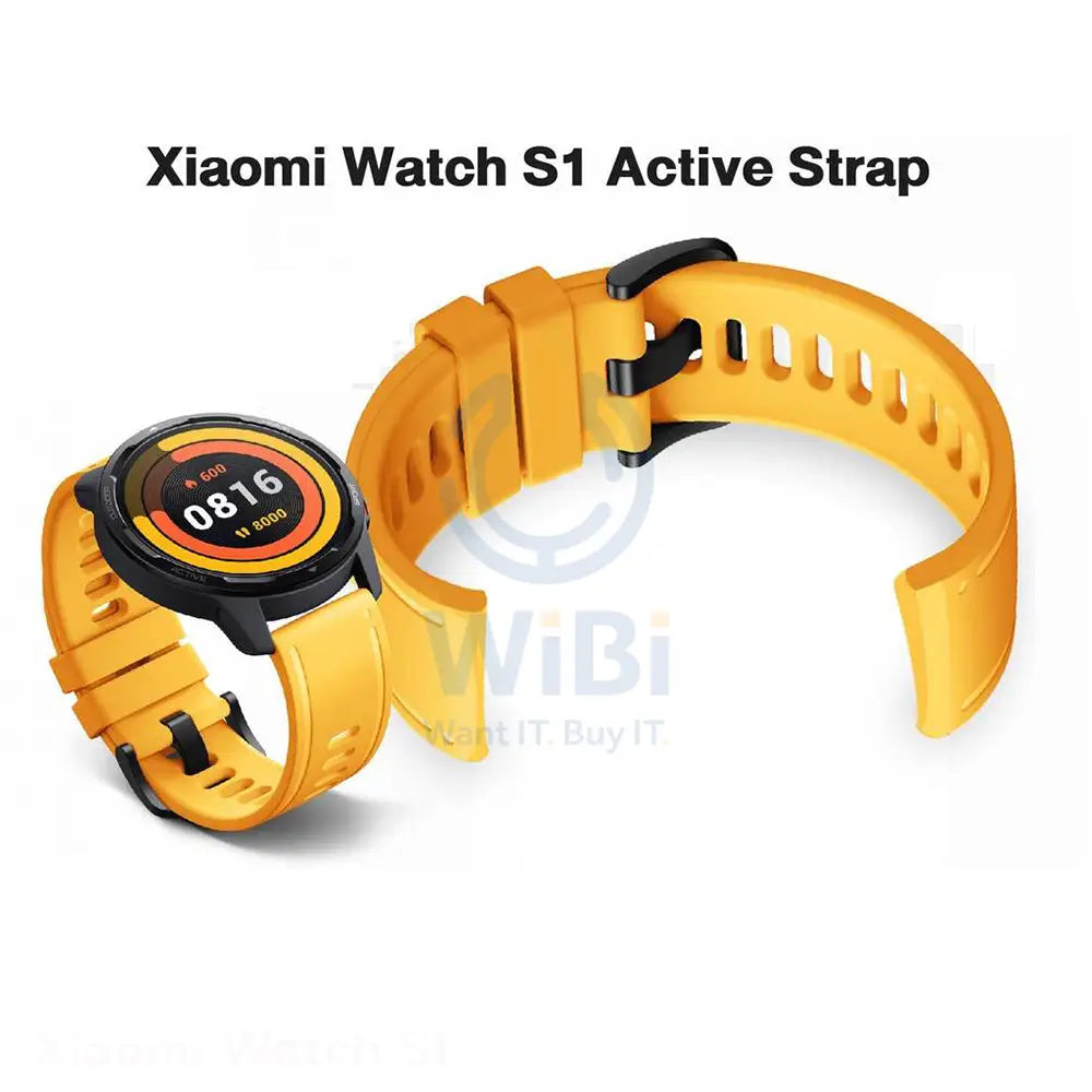 Xiaomi Watch S1 Active Strap - Yellow Accessories > Smart Watches > Offer Zone