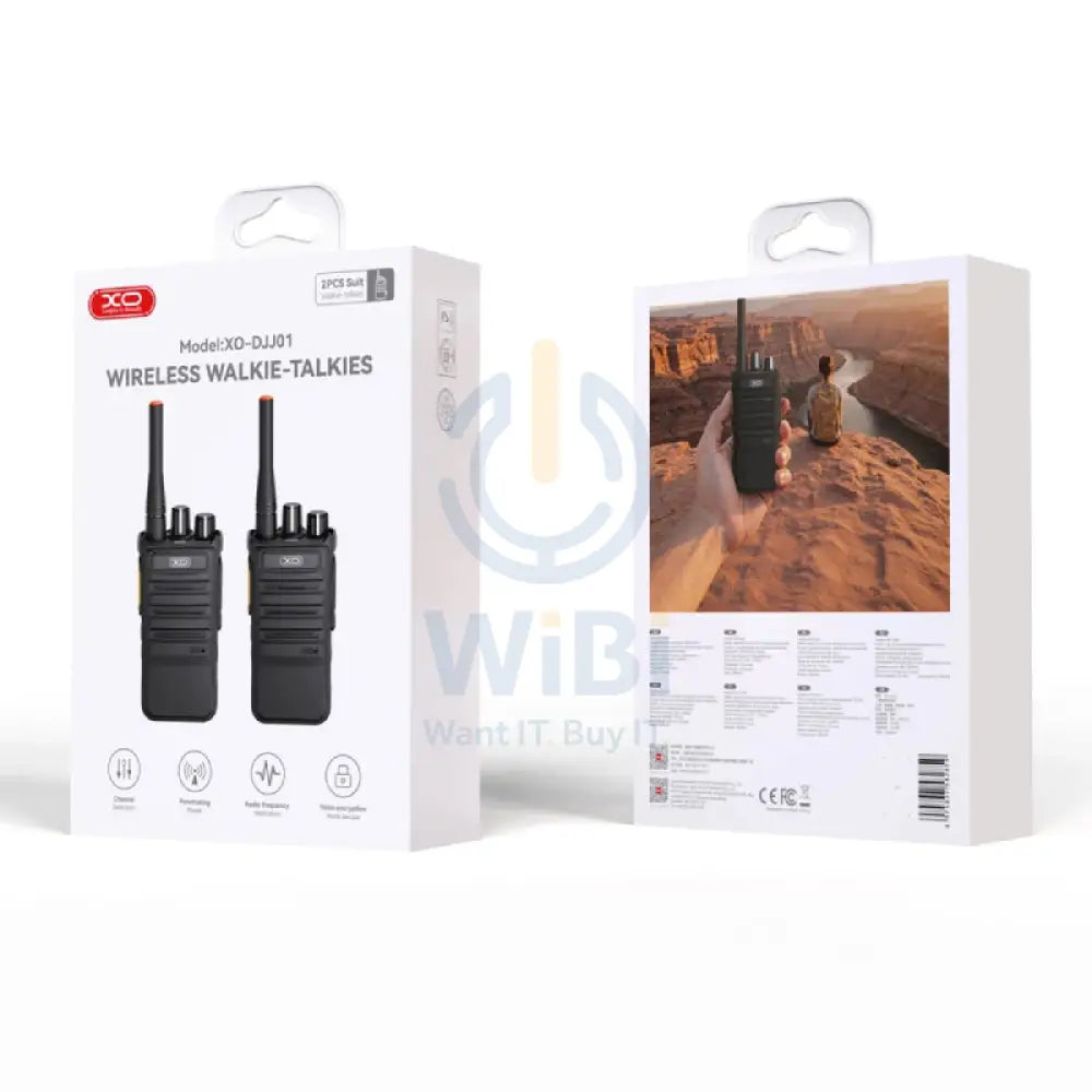 XO XO-DJJ01 (EU) Walkie Talkie (Pair) Accessories > Audio > Microphone