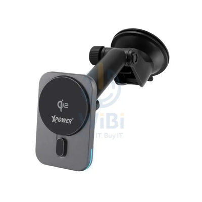 حامل حامل حامل شحن السيارة XPower CMM11 3 في 1 لاسلكي - 15 واط / رمادي اكسسوارات > هواتف و تابلت هواتف > سيارة