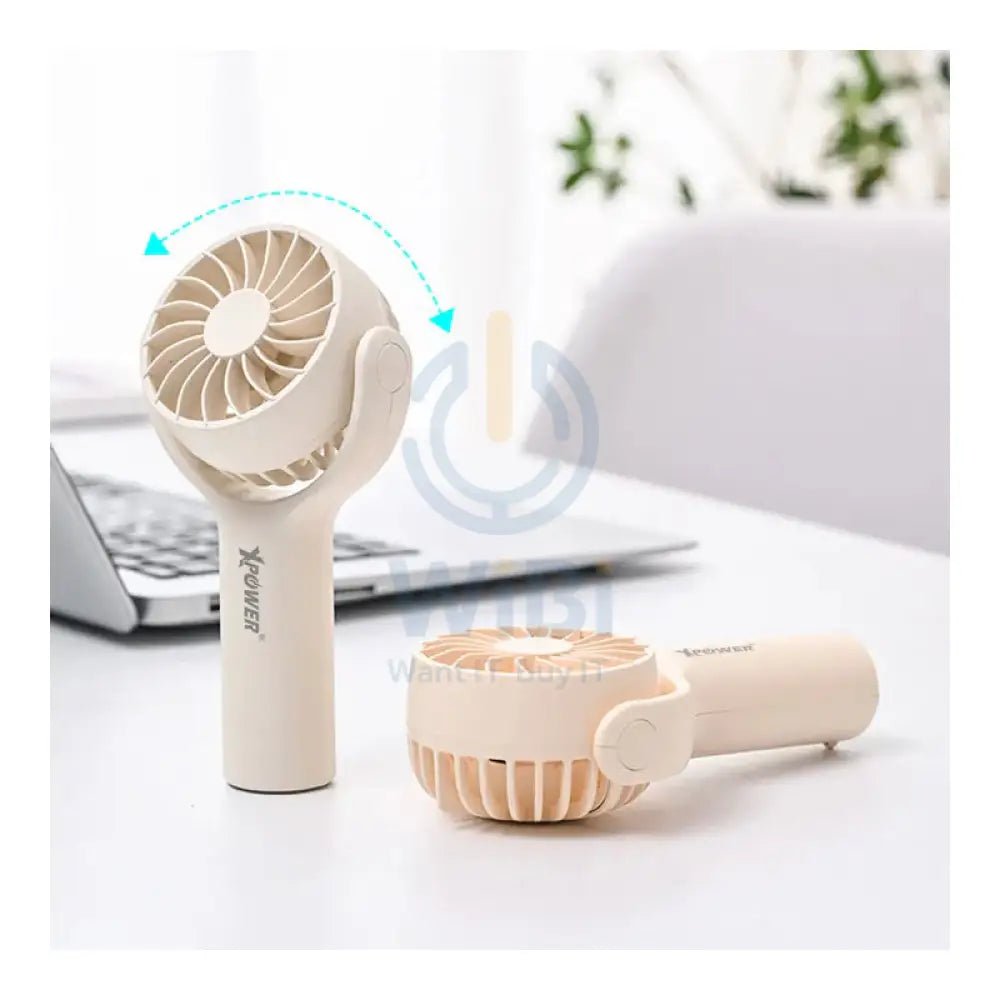 Xpower F15 Mini Portable Fan - Khaki Accessories > Smart Devices