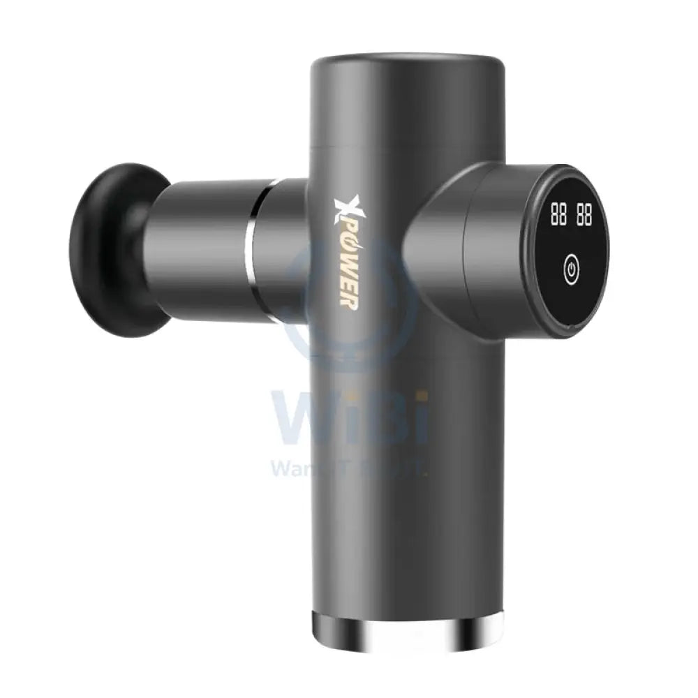 XPower MG4 Mini Massage Gun With 4 Head Massage - Grey Accessories > Smart Devices