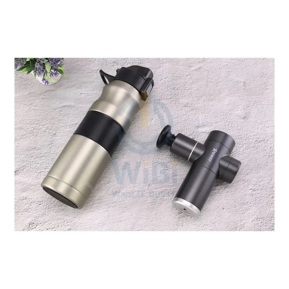 XPower MG4 Mini Massage Gun With 4 Head Massage - Grey Accessories > Smart Devices