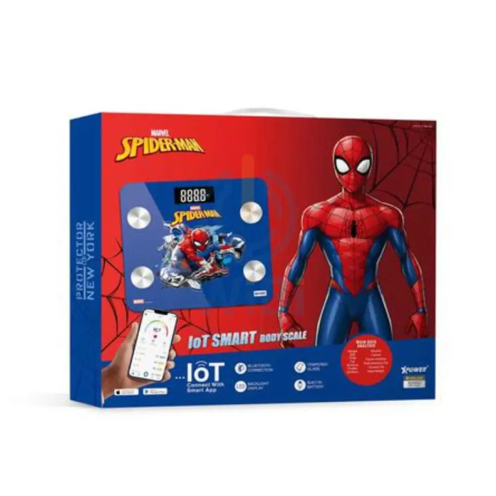 XPower SBS1 Marvel Smart Body Scale - Spider-Man Accessories > Smart Devices > Smart Scale