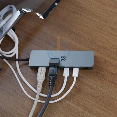 Xtrememac Docking Hub Station - 5-in-1 / USB-C / Space Grey Accessories > Cables & Converters > Cables > Offer Zone