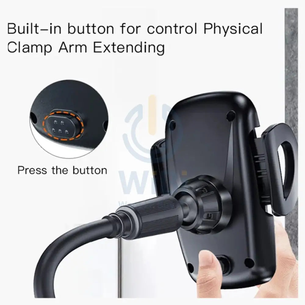 Yesido C112 Flexible Arm Car Cup Holder Mobile Phone Bracket with Air Vent Clip - Black Accessories > Mobiles & Tablets