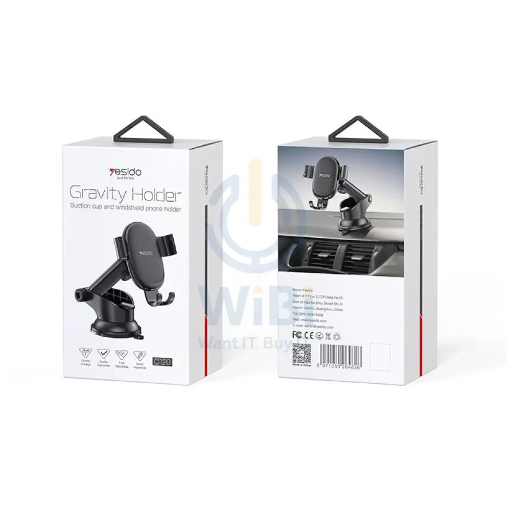 Yesido C120 Phone Holder - Black